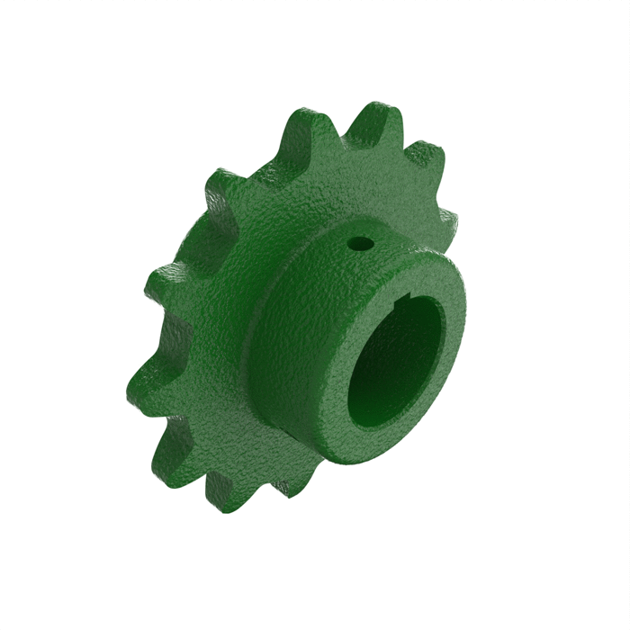 [A-H159616] A&I Sprocket, Feeder House Center, Upper for John Deere