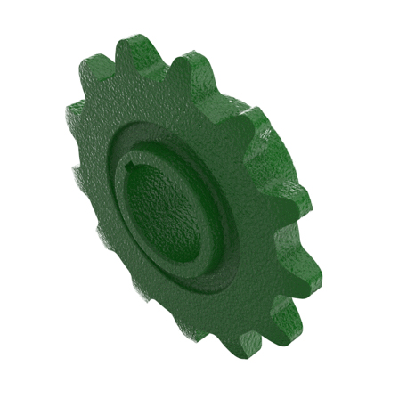 [A-H159615] A&I Feederhouse Outside Upper Chain Drive Sprocket, 13 teeth, 2.25” Round Bore for John Deere