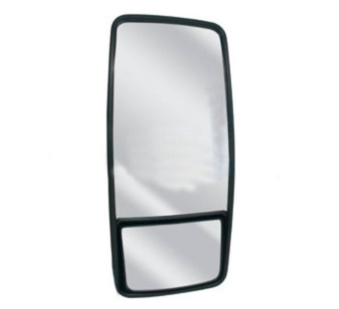 [A-RMV120LH] A&I Mirror Head; LH Outer Rear View W/ Lower Wide Angle Mirror for John Deere