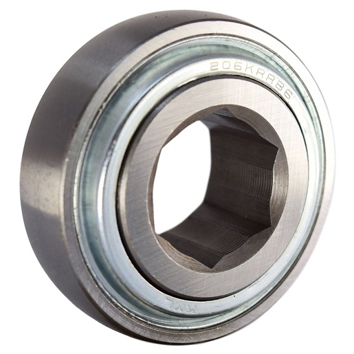 [A-206KRRB6, A-206KRRB6-I] A&I, Bearing, Ball; Spherical, 1" Hex Bore, Pre-Lube 