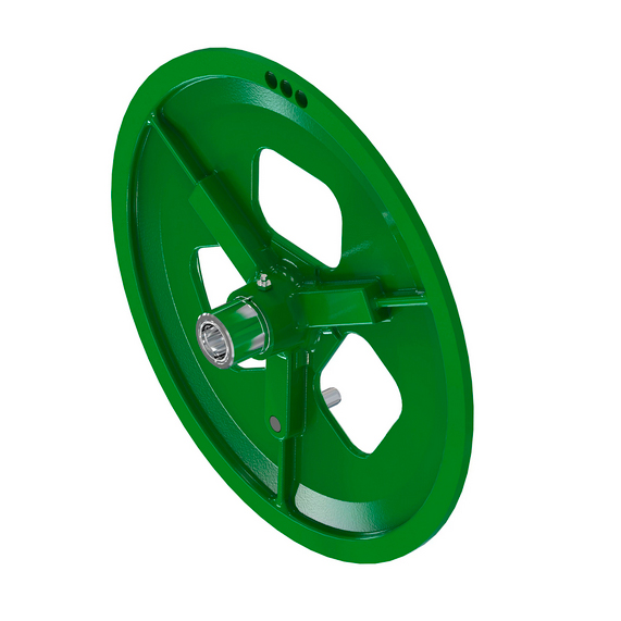 [A-AH146463] A&I, Polea de transmisión exterior del ventilador separador para John Deere