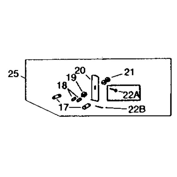 [DR-AH119897] Deere-Run Center Gatherer Shields Latch Kit for John Deere