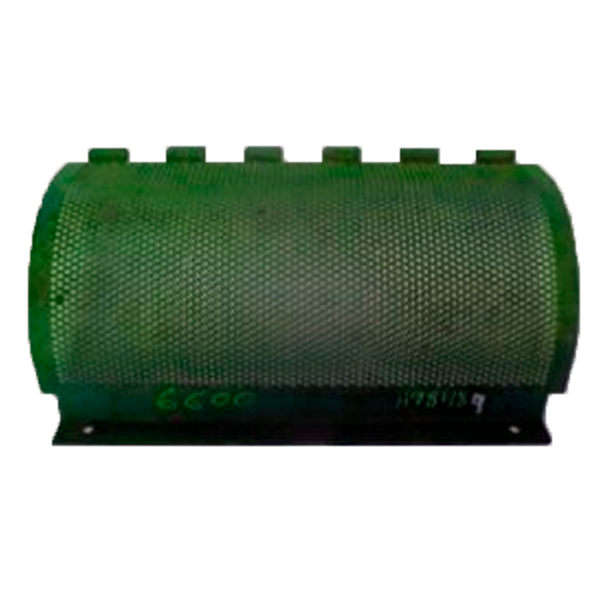 [DR-H98489] Deere-Run, Puerta de la carcasa inferior del sinfín de grano limpio, Perforada para John Deere