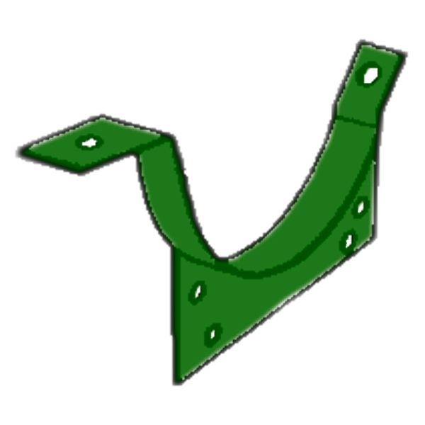 [DR-AH96992] Deere-Run Flange LH Clean Grain Lower Auger and Housing for John Deere 