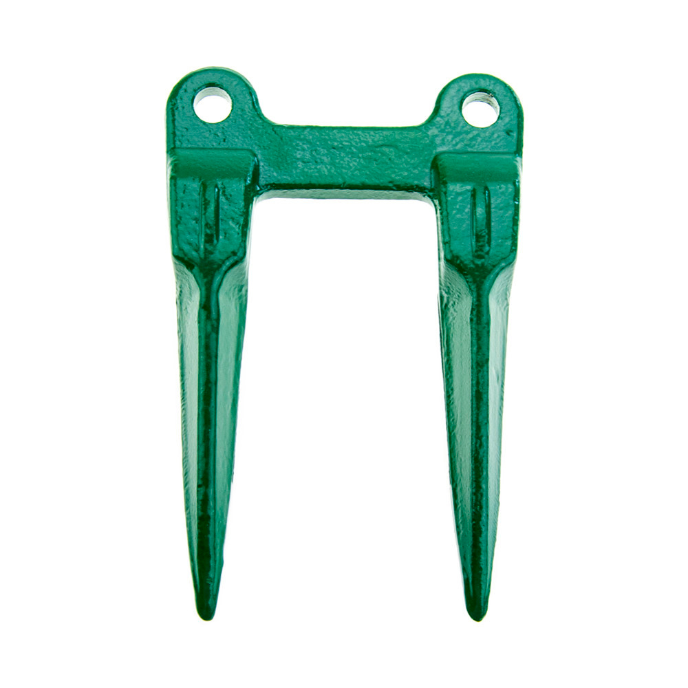 [G-H61954, G-H145791] Greenly Forged Guard, 3" 2 Prong, Plateless for John Deere