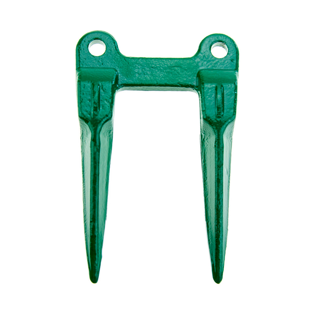 [G-H61954, G-H145791] Greenly, Guarda forjada de 3" con 2 puntas sin plataforma para John Deere