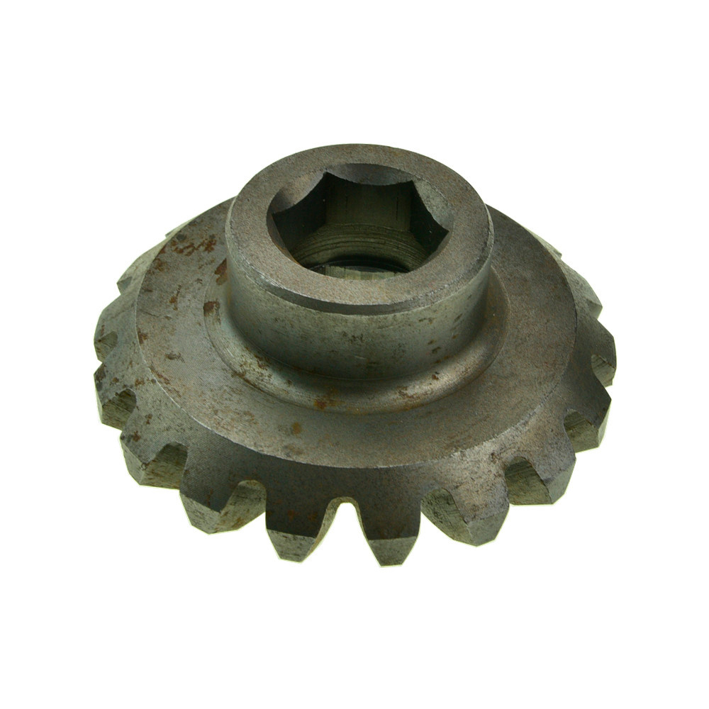 [G-N14393] Greenly, Engrane cónico de 18 dientes con agujero hexagonal para John Deere