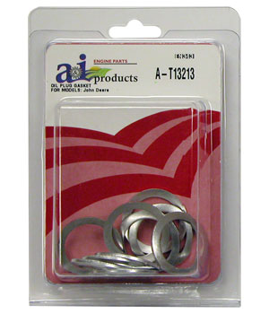 [A-T13213] [A-T13213] A&I, Sellos de tapón de aceite (10 pzs) para John Deere