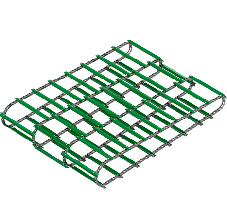 [AD-AH207778MC, AD-CA550X4LX101L] [AD-AH207778MC, AD-CA550X4LX101L] Agro Drive, Alimentador Cadena intermedia para John Deere 