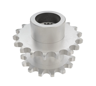 [DR-AH93152] [DR-AH93152] Deere-Run Straw Walker and Secondary Countershaft Double Chain Sprocket for John Deere 