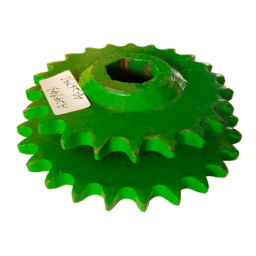 [G-A24943] [G-A24943] Greenly, Engrane de la cadena de transmisión de semillas de 22 y 26 dientes para John Deere