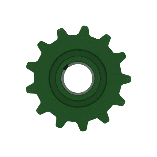 [G-H159615] [G-H159615] Greenly Feederhouse Outside Upper Chain Drive Sprocket, 13 teeth, 2.25” Round Bore for John Deere
