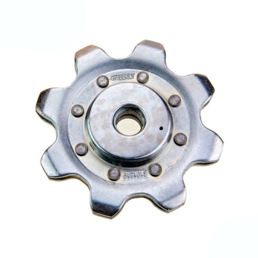 [G-AH101219] [G-AH101219] Greenly Cornheaders 8 teeth gathering sprockets for John Deere